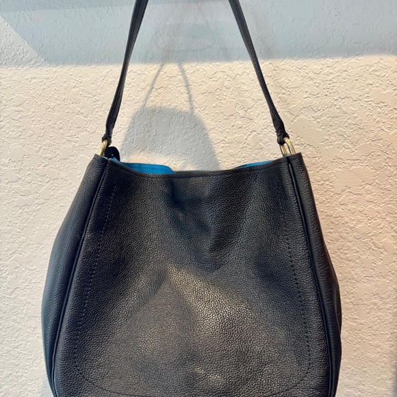 New Marc Jacobs The Directors Hobo Pebbled Cowhide Leather Purse - Picture 5 of 10